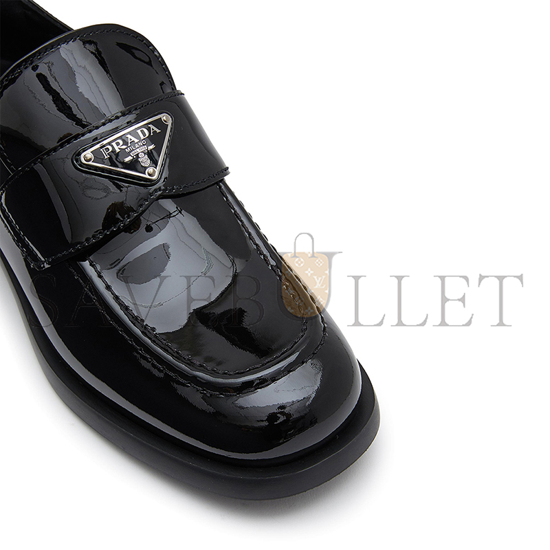 PRADA PATENT LEATHER LOAFERS 